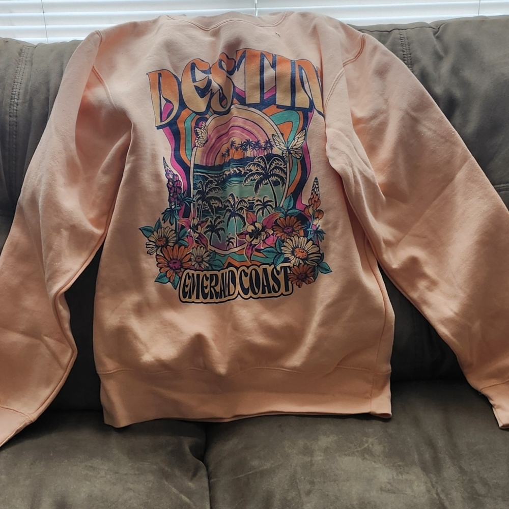 Blue 84 Peach Destin Sweatshirt